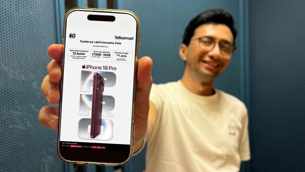 Telkomsel Hadirkan Pilihan Bundling Halo dan SIMPATI iPhone 18 Series