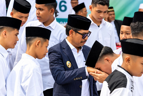 Wabup mengajak santri Kabupaten Penajam Paser Utara untuk tetap menjaga tradisi dan nilai-nilai pesantren, sekaligus mampu beradaptasi dengan perkembangan zaman