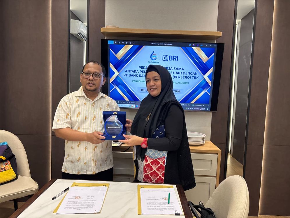 Bayar Tagihan Perumda Tirta Betuah dengan VA BRI Cabang Sekayu