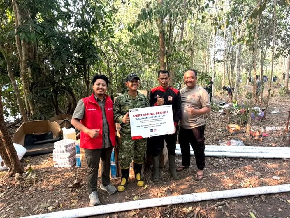 Pertamina Patra Niaga Sumbagsel Dukung Penanganan Karhutla di Taman Nasional Way Kambas