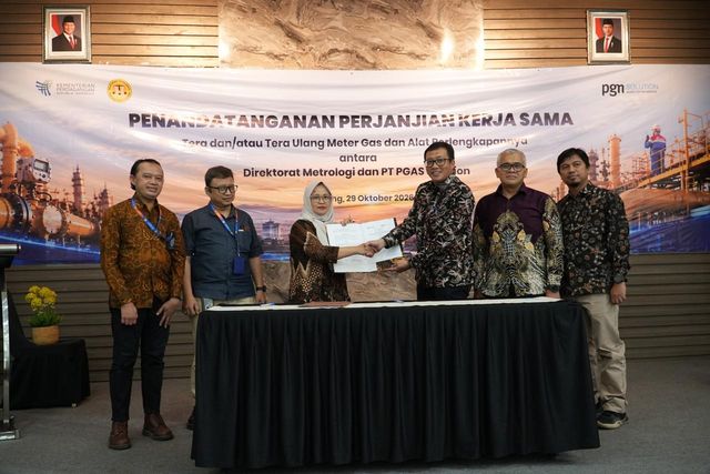 PGN Solution Gandeng Direktorat Metrologi Perkuat Akurasi Pengukuran Gas