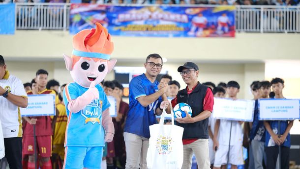 Piala by.U 2026 Hadir di Lampung, Libatkan 48 Sekolah dan 11.500 Penonton